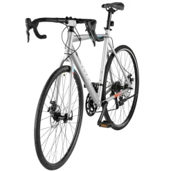 VEVOR Road Bike, 700C Wheels Racing Bike, L-TWOO 14 Speeds Drivetrain City Commuter Road Bicycle, Urban Adult Sport Bike with Lightweight Aluminum Alloy Frame, Drop Bar, Disc Brake, for Men Women