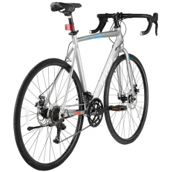 VEVOR Road Bike, 700C Wheels Racing Bike, L-TWOO 14 Speeds Drivetrain City Commuter Road Bicycle, Urban Adult Sport Bike with Lightweight Aluminum Alloy Frame, Drop Bar, Disc Brake, for Men Women