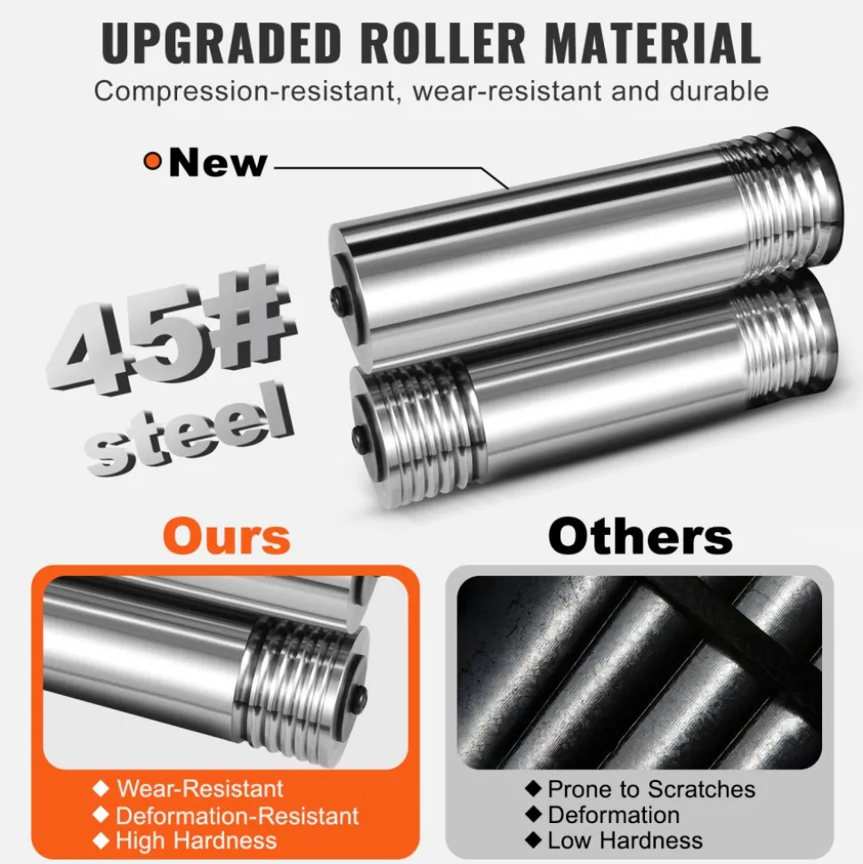 VEVOR Rolling Mill, 2.95"/75 mm Jewelry Rolling Mill Machine, 1: 2 Gear Ratio, 3-in-1 Multi-function Rolling Mill, 0.03-6.5mm Press Thickness for Metal Jewelry Making Sheet Square Wire Semicircle