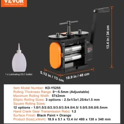 VEVOR Rolling Mill, 2.24