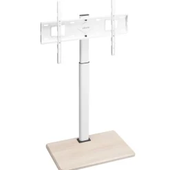 VEVOR Rolling TV Stand, Mobile TV Cart for 32-70 Inch Screens, 25° Left-Right Rotation and Height Adjustable TV Mount on Wheels, Holds up to 99 lbs for Corner, Bedroom, Outdoor, Max VESA 600x400mm