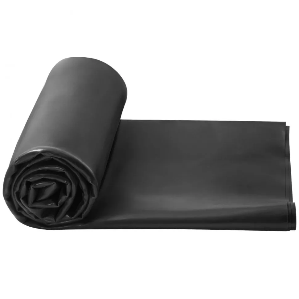 VEVOR Roll Roofing, 30 x 40 ft, 45 mil EPDM Rubber Roofing, Long Lifespan & Weather-resistant, Withstands Harsh Temperatures, Flexible & Easy Installation, Roof Underlayment for RVs, Roofs, Ponds