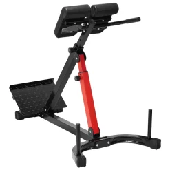 VEVOR Roman Chair Hyperextension Bench, 350 lbs Adjustable Extension Machine, Multi-Function Exercise Equipment for Glute, Hamstring, Lower Back, and Ab Workout, Fitness Weight Bench for Home Gym