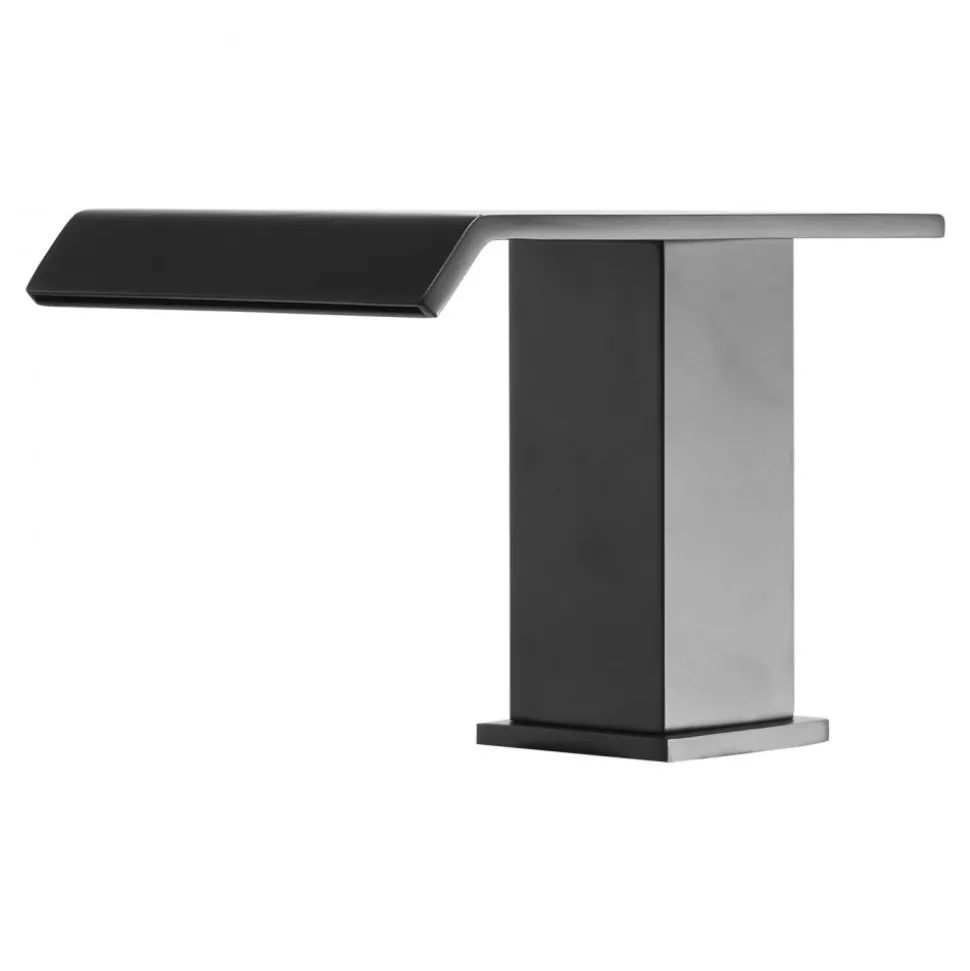 VEVOR Roman Tub Faucet, 3 Hole Waterfall Bathtub Faucet, Roman Bathtub Faucets Set with 2 Handles, Deck Mount Bath Tub Faucets Set for Pet Washing, Baby Care, Adult Bathing, Matte Black, Drip-Free