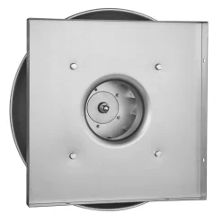 VEVOR Roof Exhaust Fan, Attic Vent Fan with High-Power Motor, 24.8inch Fan Base Heavy-Duty Aluminum Alloy, Speed Control Adjustable Airflow 4000/5000CFM, Compact for Garage,Kitchen,Bathroom,Silver