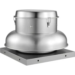 VEVOR Roof Exhaust Fan, Attic Vent Fan with High-Power Motor, 24.8inch Fan Base Heavy-Duty Aluminum Alloy, Speed Control Adjustable Airflow 4000/5000CFM, Compact for Garage,Kitchen,Bathroom,Silver