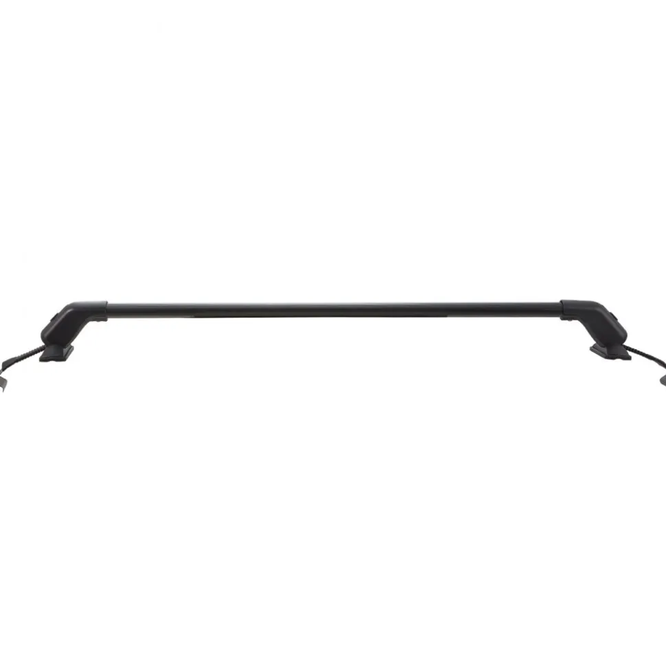 VEVOR Roof Rack Cross Bars, Aluminum Roof Rack Crossbars, Fit Roof without Side Rail, 155 lbs Load Capacity, Adjustable Bare Roof Crossbars with Locks, for SUVs, Sedans, and Vans