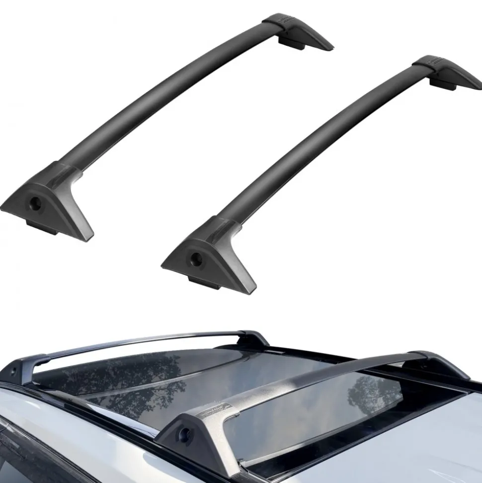 VEVOR Roof Rack Cross Bars, Compatible with Toyota RAV4 2020-2023, 160lbs Load Capacity, Aluminum Anti-Rust Crossbars with Locks, Rooftop Cargo Bag Luggage Carrier (Not Fit for Adventure/TRD Off-Road)