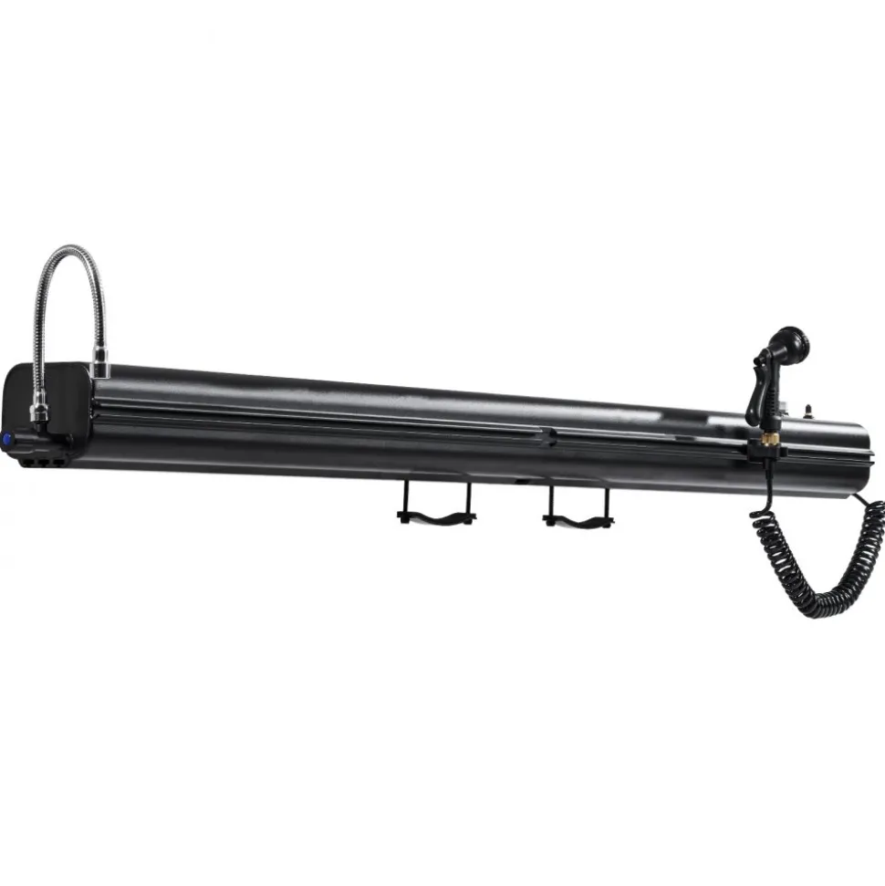 VEVOR Roof Rack Water Tank, 8 Gal, Multi-Dispensing Outdoor Tank with 2 Splash-Guard Panels & T-slot, High-Capacity Aluminum Tank with Pressurization Port, Fit for Trunks, Roll Bars, Crossbars