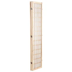 VEVOR Room Divider, 4 Panel Japanese Room Divider, Folding Privacy Screen Indoor, Portable Partition Dividers and Decoration Screens, for Room Separation, Home, Office, Restaurant & Bedroom (Natural)