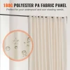 VEVOR Room Divider, Portable Panel Room Divider with Wheels Curtain Divider Stand, Freestanding Room Divider Privacy Screen for Office, Bedroom, Dining Room, Study, Beige