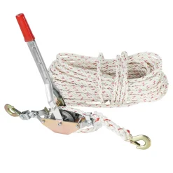 VEVOR Rope Puller, 3/4 Ton (1,653 lbs) Pulling Capacity, with 100' of 0.6