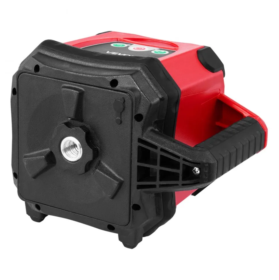 VEVOR Rotary Laser Level Kit, 2650ft 360-Degree Self Leveling Red Horizontal Laser Transit,with Heavy-duty Tripod, Receiver, Remote Control, Toolcase, IP66 Waterproof, 0.06in/100ft for Construction