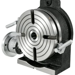 VEVOR Rotary Table 8Inch Horizontal Vertical HV8 Precision 3MT Milling Drilling Machine Vernier Reading Milling Drilling Boring