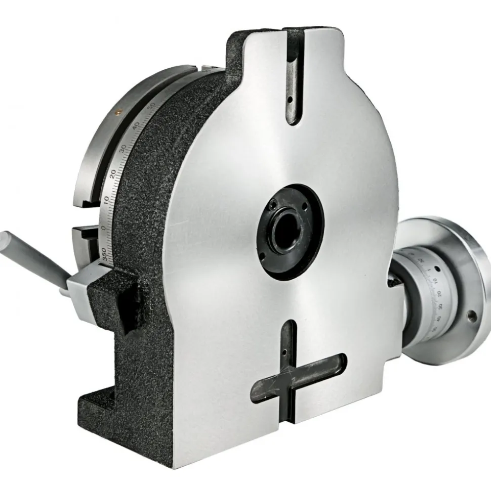 VEVOR Rotary Table 8Inch Horizontal Vertical HV8 Precision 3MT Milling Drilling Machine Vernier Reading Milling Drilling Boring