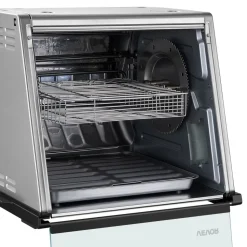 VEVOR Rotisserie Oven Large Capacity 12L Shawarma Grill Machine 1250W, for Chicken, Beef Ribs, Lamb Leg, Grilled Vegetables, Countertop Grill Roaster with Heat-Resistant Door and Timer Control