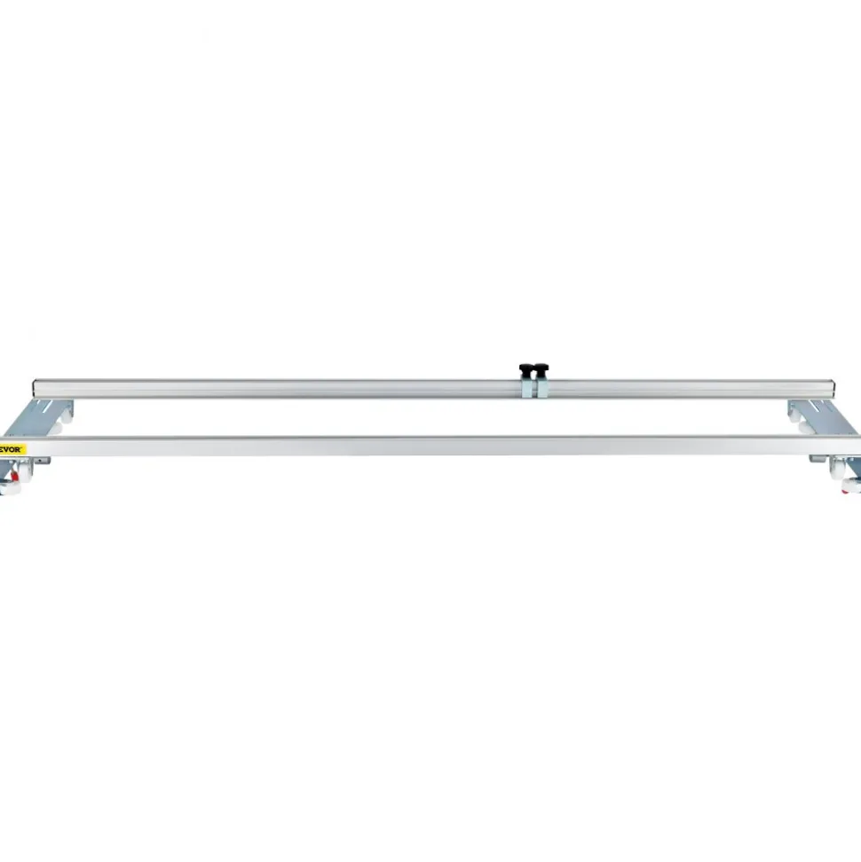 VEVOR Router Sled, 60 inches / 152.4cm Width, Slab Guide Jig for Woodworking with Locking Function, Portable and Easy to Adjust, Trimming Planing Machine for Wood Flattening, Home DIY