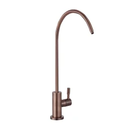 VEVOR Ro Water Faucet, Lead-Free Stainless Steel Faucet, Drinking Water Faucets with Solid Brass Valve, Anti-Rust & Durability Drinking Water Faucets For Kitchen, Bar Counter, Cafe, Antique Bronze