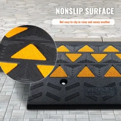 VEVOR Rubber Curb Ramp 2 Pack, 6