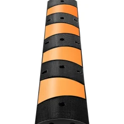 VEVOR Rubber Speed Control Hump, Dual Channel, 2 Units, 72.8