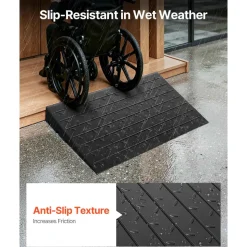 VEVOR Rubber Threshold Ramp, 4