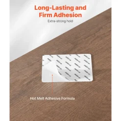 VEVOR Rug Gripper, 20 PCS, Strong Adhesive and Residue-Free, Double Sided Non-Slip Carpet Stickers for Area Rugs, Keep Corners from Curling and Bunching, for Holding Rugs in Place on Hardwood Floors