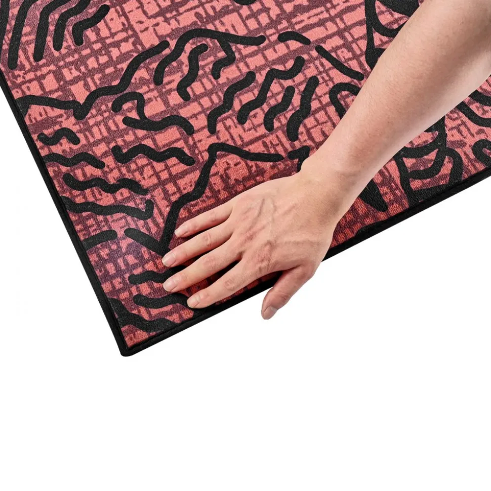 VEVOR Rug Gripper, 20 PCS, Strong Adhesive and Residue-Free, Double Sided Non-Slip Carpet Stickers for Area Rugs, Keep Corners from Curling and Bunching, for Holding Rugs in Place on Hardwood Floors