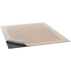 VEVOR Rug Pad 5 x 7 ft, Non-slip Carpet Area Pad, Rug Mat Padding with Dual Surface Felt Cushion & Rubber Gripper, Hardwood Floor Protection for All Floors, Finishes, Keeps Carpets in Place