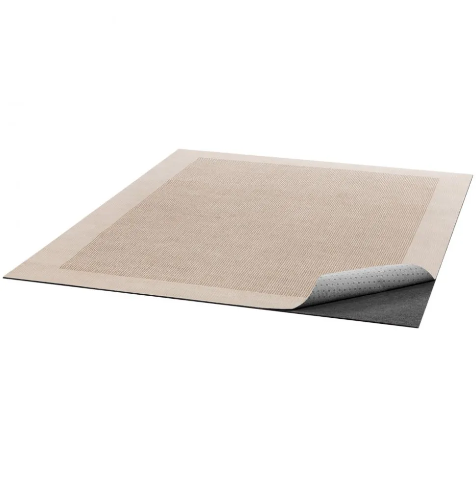 VEVOR Rug Pad 5 x 7 ft, Non-slip Carpet Area Pad, Rug Mat Padding with Dual Surface Felt Cushion & Rubber Gripper, Hardwood Floor Protection for All Floors, Finishes, Keeps Carpets in Place