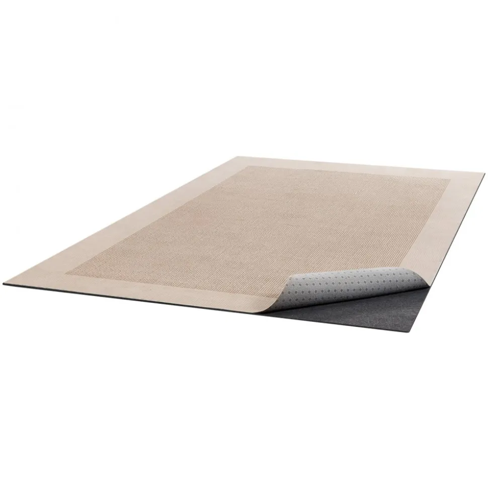VEVOR Rug Pad 9 x 12 ft, Non-slip Carpet Area Pad, Rug Mat Padding with Dual Surface Felt Cushion & Rubber Gripper, Hardwood Floor Protection for All Floors, Finishes, Keeps Carpets in Place