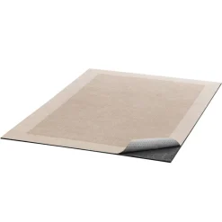 VEVOR Rug Pad 3 x 5 ft, Non-slip Carpet Area Pad, Rug Mat Padding with Dual Surface Felt Cushion & Rubber Gripper, Hardwood Floor Protection for All Floors, Finishes, Keeps Carpets in Place
