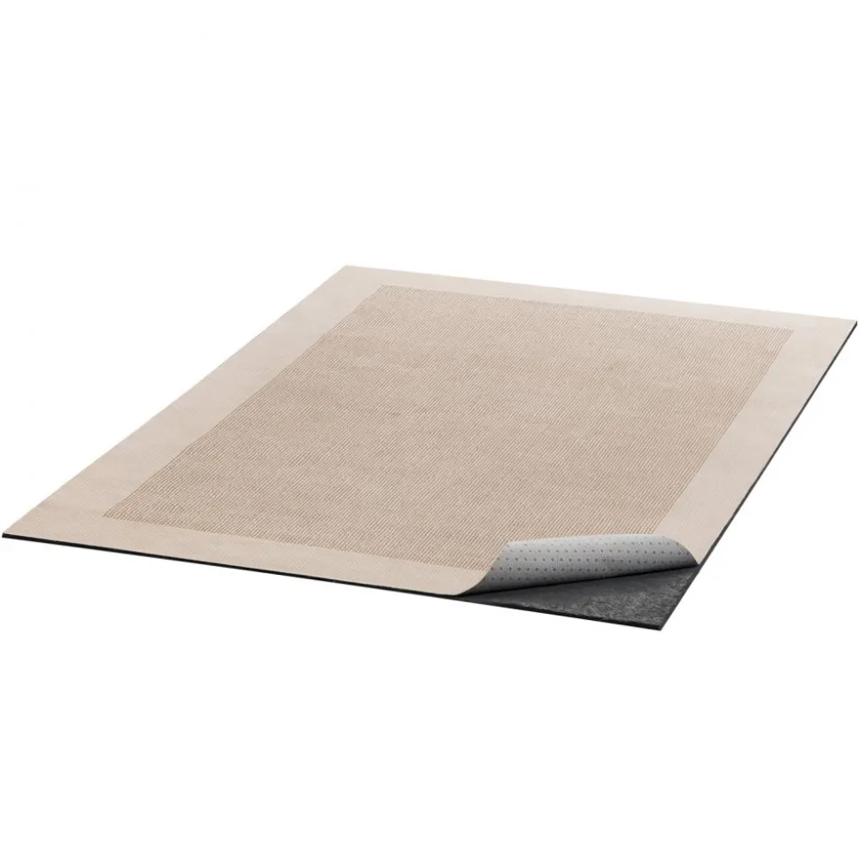 VEVOR Rug Pad 3 x 5 ft, Non-slip Carpet Area Pad, Rug Mat Padding with Dual Surface Felt Cushion & Rubber Gripper, Hardwood Floor Protection for All Floors, Finishes, Keeps Carpets in Place