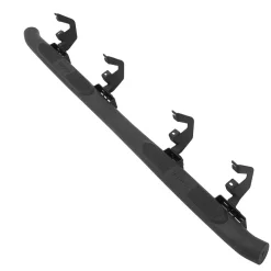 VEVOR Running Boards, 3 Inches Side Steps Compatible with 2019-2025 Chevy GMC 1500/2500HD/3500HD Crew Cab, Black Carbon Steel Nerf Bars, 550 lbs Load Capacity, Non-Slip Surface with Rustproof Coating