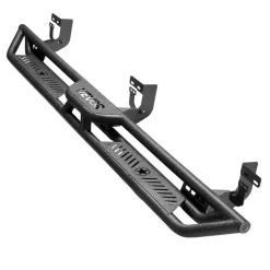 VEVOR Running Boards, 6 Inches Side Steps Compatible with 2009-2018 Dodge Ram 1500 Crew Cab, 2010-2025 Dodge Ram 2500 3500 Crew Cab(Not Fit 2019-2025 Ram 1500 New Body), Wide Non-Slip Black Carbon Steel Nerf Bars, 550 lbs Load Capacity