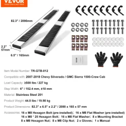 VEVOR Running Boards, 6