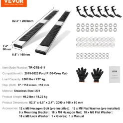VEVOR Running Boards, 6