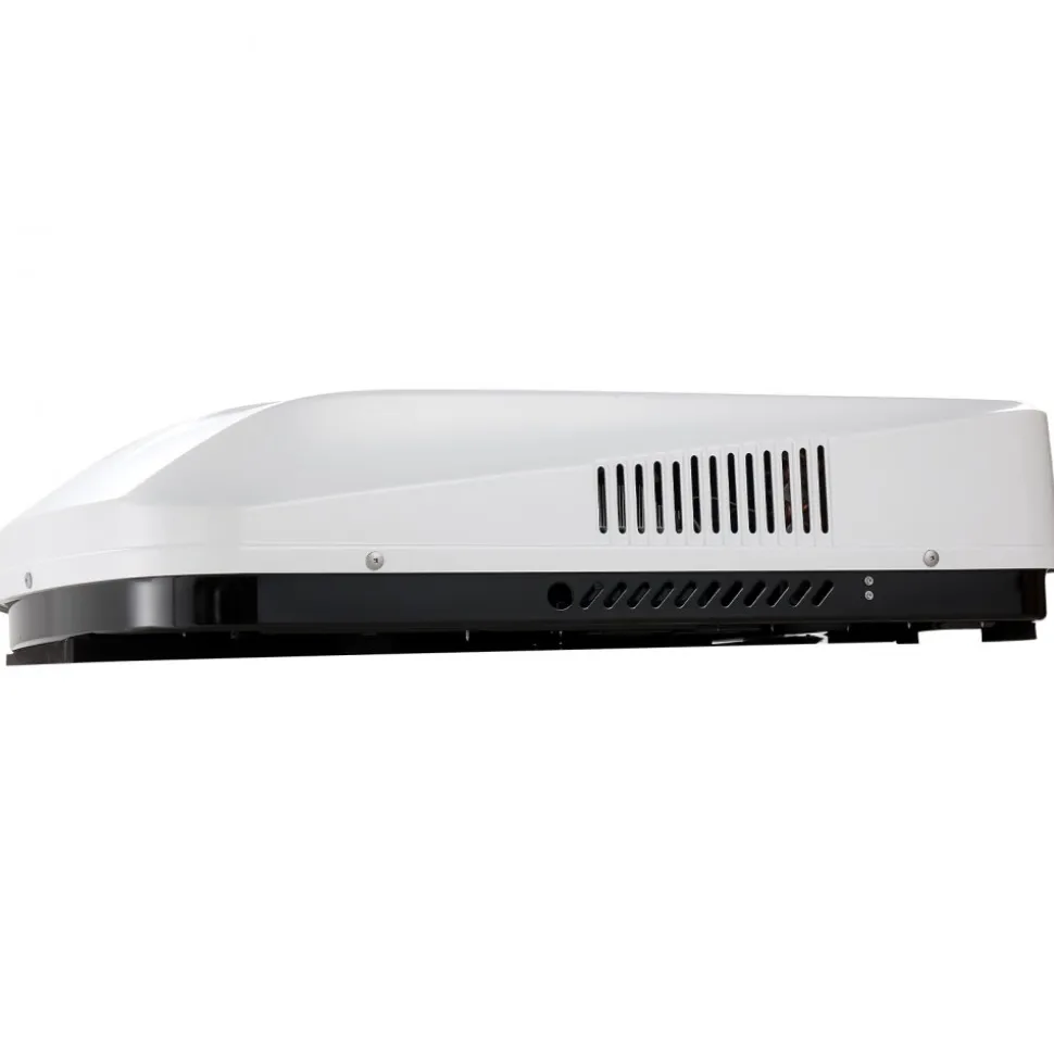 VEVOR RV Air Conditioner, 15000 BTU RV AC Unit, 120V Ducted Rooftop Air Conditioner with Heat Pump & Cooling, Variable Speed Easy Install Quiet AC Unit with ADB Button Control & Remote Control, White