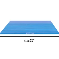 VEVOR RV Awning 20' Camper Awning Fabric, Trailer Awning Canopy Patio Camping Car Awning, Vinyl Roller Tube for RV, Van, SUV, Awning Replacement Ocean Blue Fade