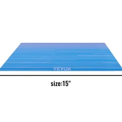 VEVOR RV Awning 15' Camper Awning Fabric, Trailer Awning Canopy Patio Camping Car Awning, Durable 15oz Vinyl Roller Tube for RV, Van, SUV, Patio Awning Replacement Ocean Blue Fade
