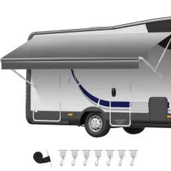 VEVOR RV Awning Fabric Replacement, 15' (Fabric 14'2