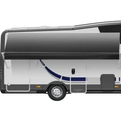 VEVOR RV Awning Fabric Replacement, 17' (Fabric 16'2
