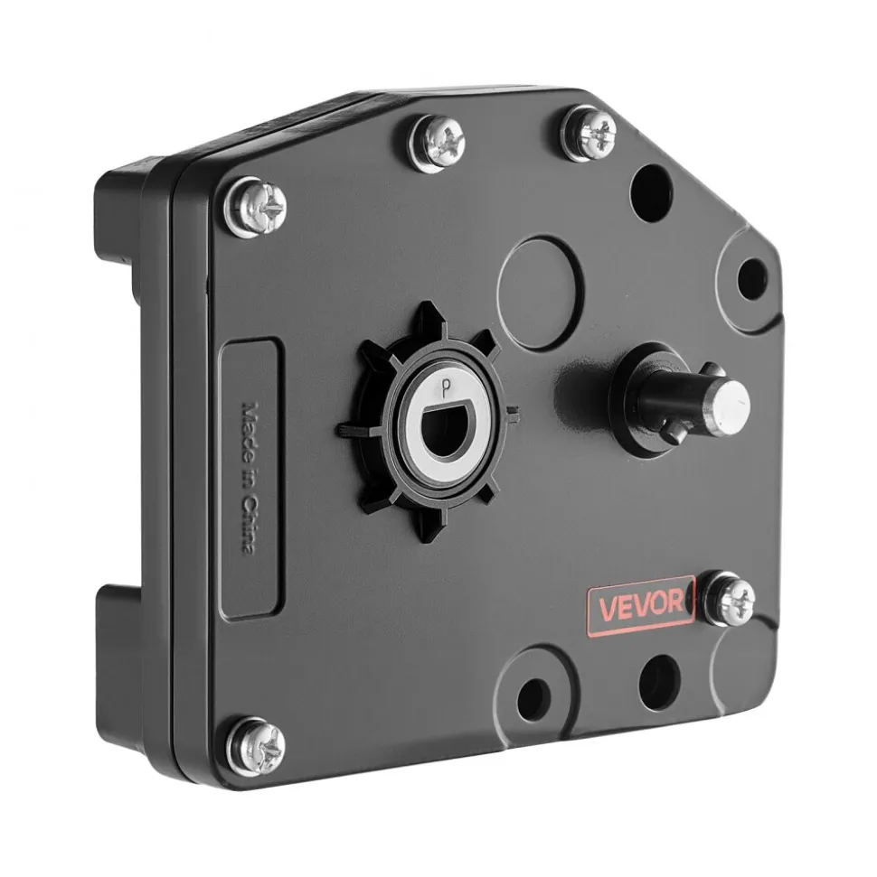 VEVOR RV Fifth Wheel Landing Gear Box 276602, Universal Mount Steel Gearbox Compatible with Lippert Venture, Atwood, Stromberg Carlson Landing Gear Systems, Replace LG-179015, Adjustable Height, Black