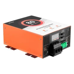 VEVOR RV Power Converter, 80 Amp, 110V AC to 12V DC RV Converter Battery Charger, Multi Stage Smart Charging, 13V to 16.5V Operating Range, Compatible with Lithium & Lead Acid Battery, for Camper