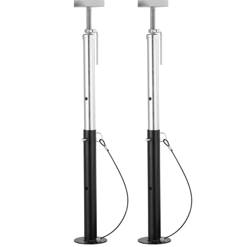 VEVOR RV Slide Out Support Jacks, 5000 lbs Capacity Each Slide Out Stabilizer, Adjusts from 20"-48" Camper Slide Out Support Jacks, Heavy-duty Slideout Stabilizers for RV, Camper and Travel Trailer