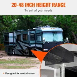 VEVOR RV Slide Out Support Jacks, 5000 lbs Capacity Each Slide Out Stabilizer, Adjusts from 20