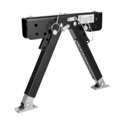 VEVOR RV Step Stabilizer, Height Adjustable Step Stabilizer Kit, Camper Stair Stabilizers with Powder Coated Steel for 5th Wheels, Travel Trailers and Motorhomes, Adjustable from 3 inch to 15 inch