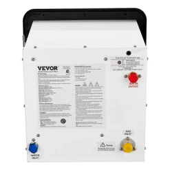 VEVOR RV Tankless Water Heater, Instant Shower with 15 x 15 inches Black Door and Remote Controller, 55000BTU Optimized Comfort Performance Hot Water, Ideal for RVers' Family Everyday Use