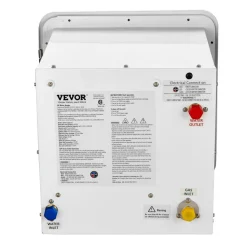 VEVOR RV Tankless Water Heater, Instant Shower with 15 x 15 inches White Door and Remote Controller, 65000BTU Optimized Comfort Performance Hot Water, Ideal for RVers' Family Everyday Use