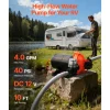 VEVOR RV Water Pump, 12V DC 4 GPM (15.1 L/min), 3-Chamber Self-Priming Diaphragm Water Pump with Automatic Pressure Switch, 40 PSI Max Pressure, On Demand for RV, Caravan, Marine, Yacht, Car Washing