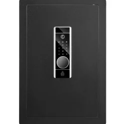 VEVOR Safe, 2.2 Cubic Feet Home Safe, Steel Security Safe with Fingerprint, Digital Keypad and 2 Keys, Cabinet Safe with Large Fire-proof Bag, Protect Cash, Gold, Jewelry, Documents, 15.8x13x23.6 inch